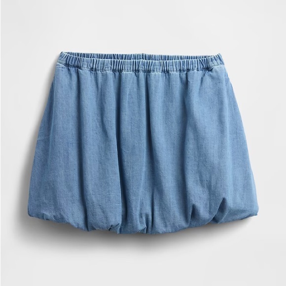 GAP Dresses & Skirts - Denim Bubble Hem Mini Skirt